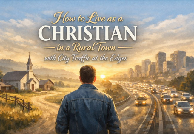 How to Live as a Christian in a Rural Town with City Traffic at the Edges