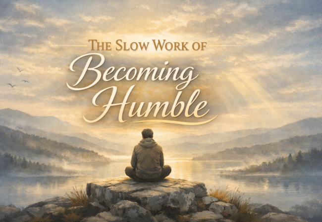 The Slow Work of Becoming Humble