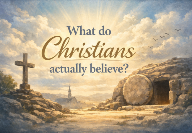 What do Christians actually believe? 