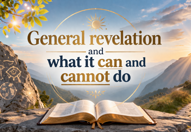 General revelation and what it can and cannot do