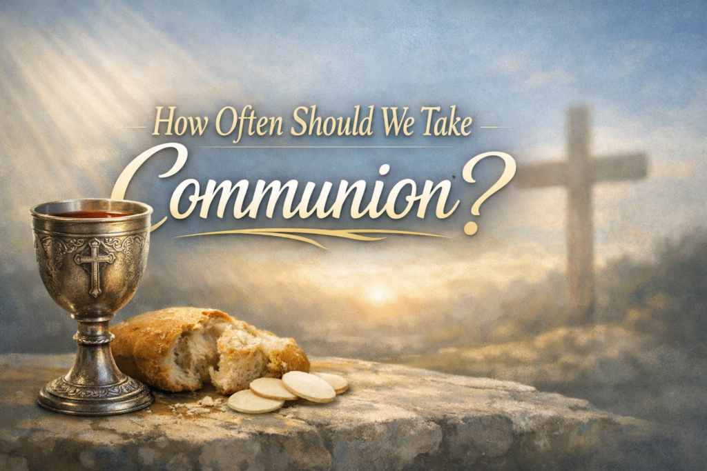 How often should we take communion?