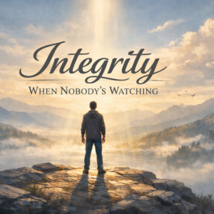 IntegrityWHENNOBODYWATCHING