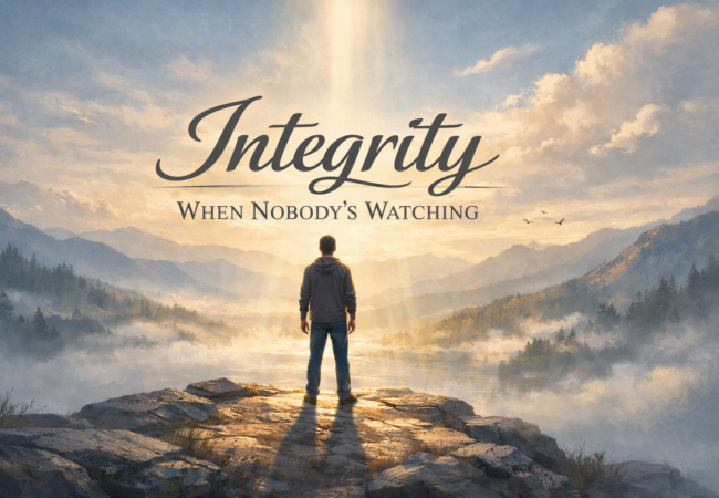 Integrity When Nobody's Watching