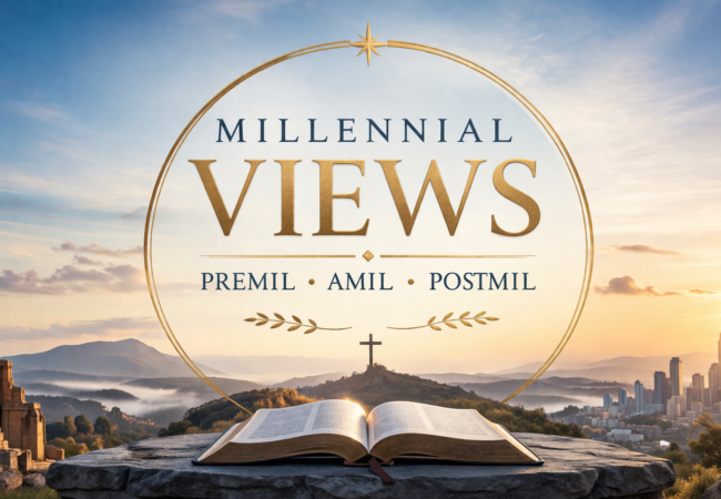 Millennial views — premil, amil, postmil