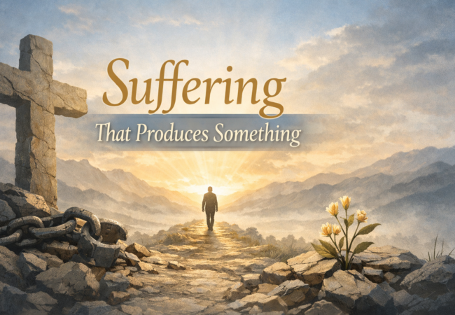 Suffering That Produces Something