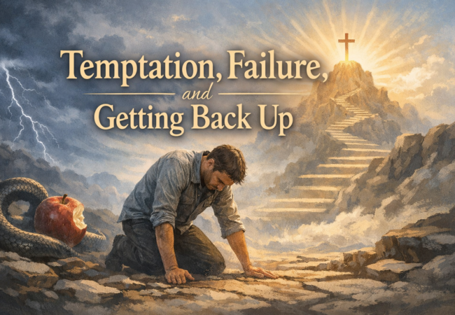 Temptation, Failure, and Getting Back Up