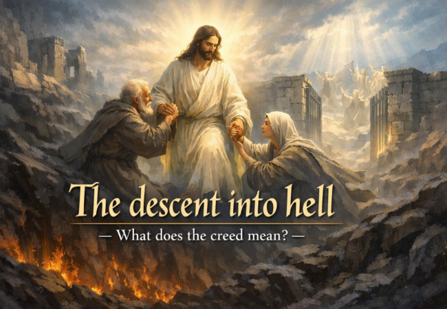 The descent into hell — what does the creed mean?