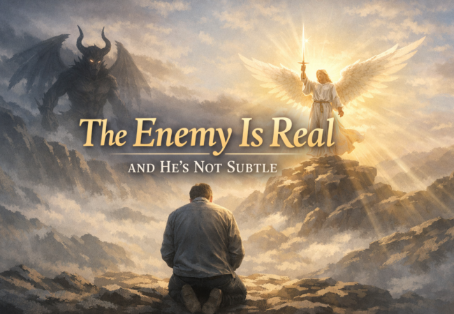 The Enemy Is Real and He's Not Subtle