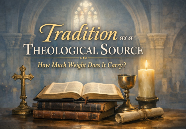 Tradition as a Theological Source — How Much Weight Does It Carry?