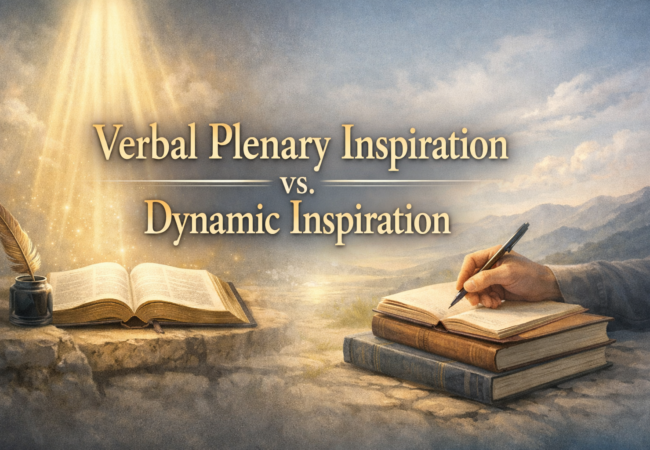 Verbal plenary inspiration vs. dynamic inspiration