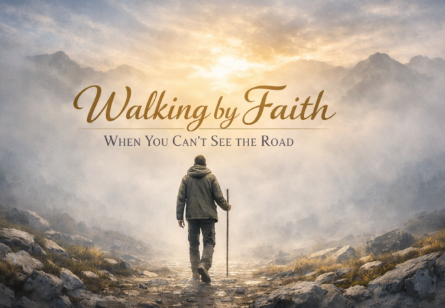 Walking by Faith When You Can't See the Road