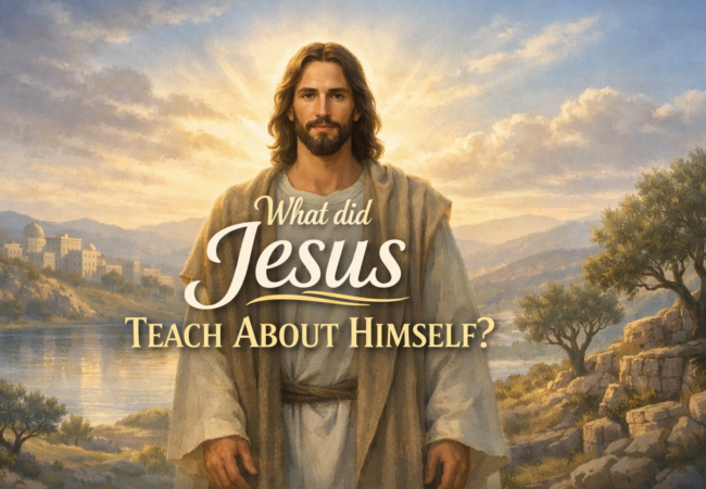 What did Jesus teach about himself?