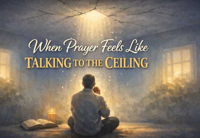 When Prayer Feels Like Talking to the Ceiling