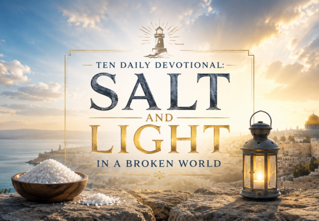 Ten Daily Devotional: Salt and Light in a Broken World