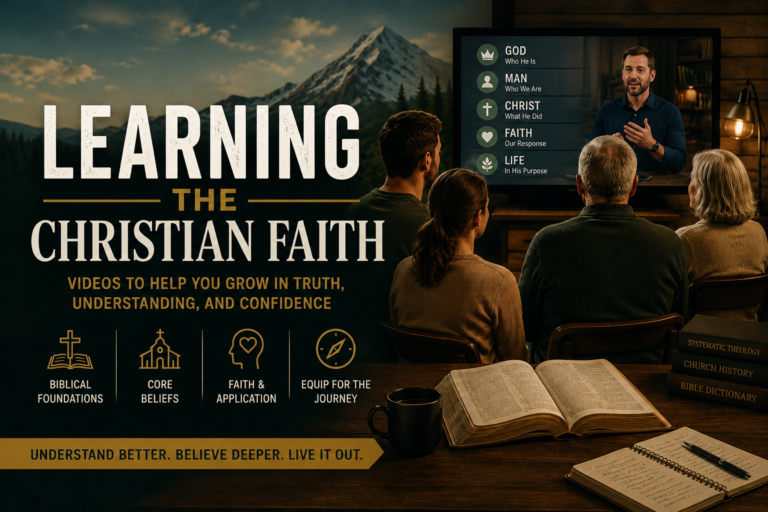Learning the Christian Faith - Video Gallery