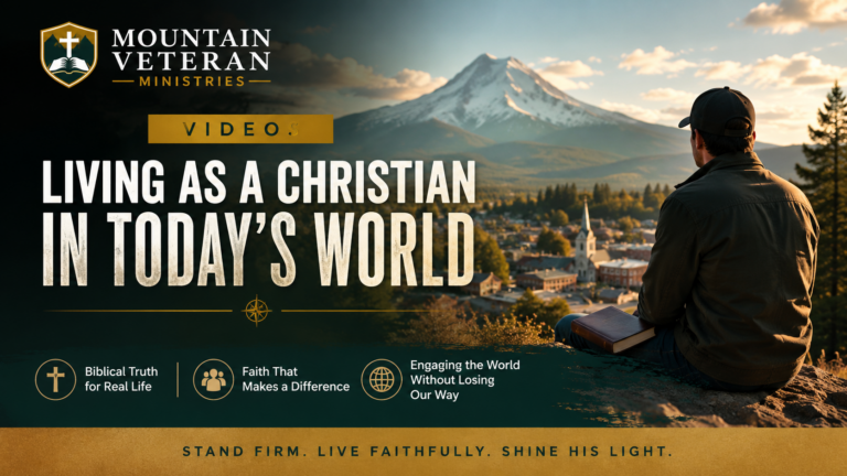 Living as a Christian in Today’s World