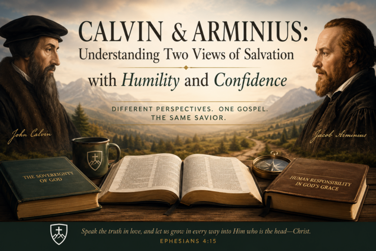Calvin and Arminius: Understanding Two Views of Salvation with Humility and Confidence